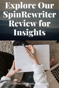 Spinrewriter review